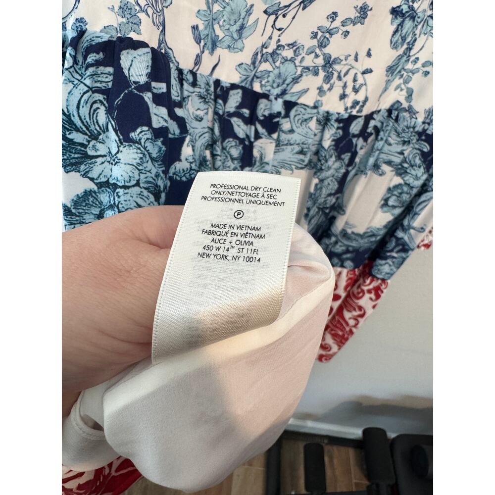 Alice and Olivia Paisley Tiered Dress - Picture 4 of 4